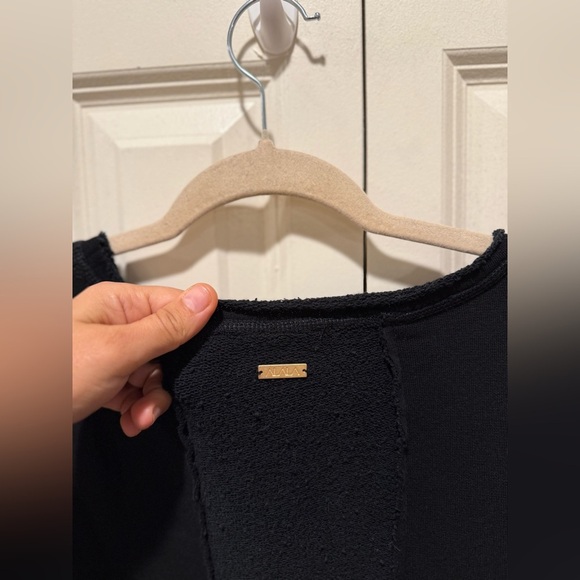 ALALA Exhale Sweatshirt Black Bamboo Oversized , size Small - Picture 9 of 13